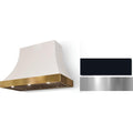  AGA 48-inch Cascade Series Wall Mount Range Hood AH4830CAC-BLK-BN-NB IMAGE 1