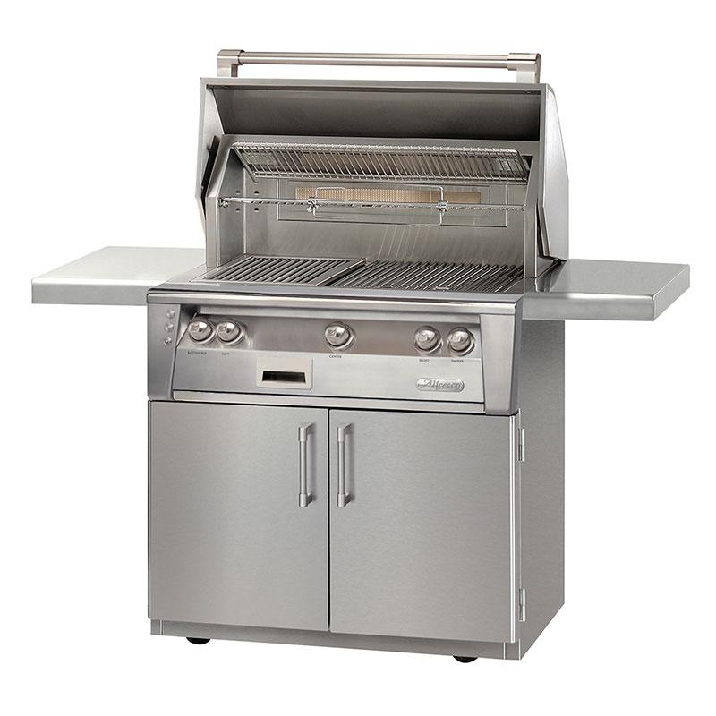  Alfresco Luxury Gas Grill with Cart and SearZone™ - Natural Gas ALXE-36SZC-NG IMAGE 2