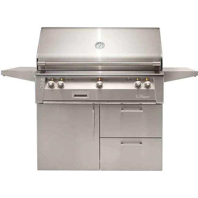  Alfresco Luxury Gas Grill with Deluxe Cart - Natural Gas ALXE-42CD-NG IMAGE 1