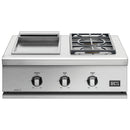 DCS Series 7 30in Built-In Gas Griddle & Double Side Burner BFGC-30BGD-L IMAGE 1