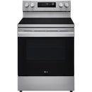  LG 30-inch 6.3 cu ft. Electric Range with Probake Convection and EasyClean® LREN6321YE IMAGE 1