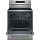  KitchenAid 30-inch Freestanding Electric Range with Convection Technology YKFES330TPS IMAGE 2