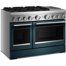  KitchenAid 48-inch Freestanding Commercial-Style Dual-Fuel Range with Griddle KFDD948SAG IMAGE 3