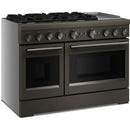  KitchenAid 48-inch Freestanding Commercial-Style Dual-Fuel Range with Griddle KFDD948SBE IMAGE 3