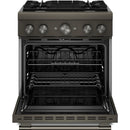  KitchenAid 30-inch Freestanding Commercial-Style Dual-Fuel Range KFDS930SBE IMAGE 2