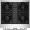  KitchenAid 30-inch Freestanding Commercial-Style Dual-Fuel Range KFDS930SWF IMAGE 3