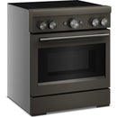  KitchenAid 30-inch Freestanding Induction Range with 4 Elements KFIS930SBE IMAGE 4