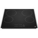  Porter & Charles 24-inch Built-in Electric Cooktop with 4 Elements CC60XB IMAGE 3