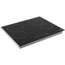  Porter & Charles 24-inch Built-in Electric Cooktop with 4 Elements CC60XB IMAGE 4