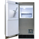  Sub-Zero 15-inch Undercounter Ice Maker with Pump DEU1550IP/L IMAGE 1