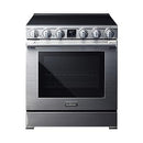  Dacor 30-inch Freestanding Induction Range with Convection Technology DOP30T940IS/DA IMAGE 4