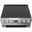  Dacor 30-inch Freestanding Induction Range with Convection Technology DOP30T940IS/DA IMAGE 7