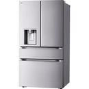  LG 29 cu. ft. MAX™ 4-Door French Door Refrigerator with Mini Craft Ice™ and Full-Convert Drawer™ LF29S9730S IMAGE 3