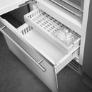  Smeg 36-inch, 19.63 cu. ft. Built-in Bottom Freezer Refrigerator RBMU36LX IMAGE 10