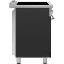  Smeg 30-inch Freestanding Induction Range SPR30UIMANX IMAGE 8