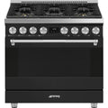  Smeg 36-inch Freestanding Gas Range with Convection Technology SPR36UGGAN IMAGE 1