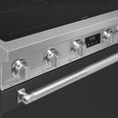  Smeg 36-inch Freestanding Induction Range SPR36UIMANX IMAGE 6
