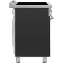  Smeg 36-inch Freestanding Induction Range SPR36UIMANX IMAGE 8