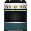  KitchenAid 30-inch Freestanding Commercial-Style Dual-Fuel Range KFDS930SAG IMAGE 2