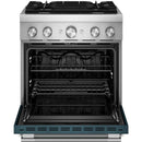  KitchenAid 30-inch Freestanding Commercial-Style Dual-Fuel Range KFDS930SAG IMAGE 5