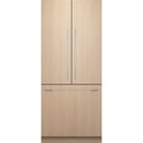  Fisher & Paykel 36-inch, 19.2 cu. ft. Built-in French 3-Door Refrigerator with Interior Ice and Water RS3684AUVE1 IMAGE 1