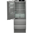  Liebherr 14.1 cu. ft. Fully Integrated Bottom Freezer Refrigerator HC 1571G IMAGE 2