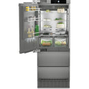  Liebherr 14.1 cu. ft. Fully Integrated Bottom Freezer Refrigerator with BioFresh HCB1591G IMAGE 3