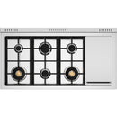  Bertazzoni 48-inch Freestanding Gas Range HER486BTFGMXG IMAGE 2