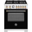 Bertazzoni 30-inch Freestanding Dual Fuel Range MAS305DFMNG IMAGE 1