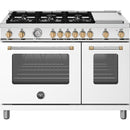  Bertazzoni 48-inch Freestanding Gas Range MAS486GGASBG IMAGE 1
