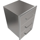  Coyote 18-inch Three Drawer Cabinet C3-3DC IMAGE 4