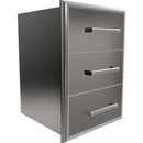  Coyote 18-inch Three Drawer Cabinet C3-3DC IMAGE 5