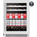  Wine Cell'R Titanium Beverage Center with Wi-Fi Connectivity WC176BCSZ IMAGE 1