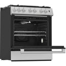  Blomberg 30-inch Slide-in Gas Range with True European convection Technology BGR30524SS IMAGE 3