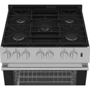  Blomberg 30-inch Slide-in Gas Range with True European convection Technology BGR30524SS IMAGE 5