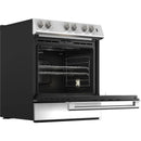  Blomberg 30-inch Slide-in Induction Range with True European Convection Technology BIR30424CSS IMAGE 2