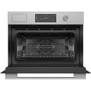  Fisher & Paykel 24-inch, 1.9 cu. ft. Built-in Combi Steam Wall Oven with AeroTech™ Technology OS24NACVUDX5 IMAGE 2