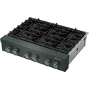  KitchenAid 36-inch Gas Rangetop KCGK936TJP IMAGE 3
