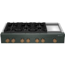  KitchenAid 48-inch Gas Rangetop with Electric Griddle KCGK948TJP IMAGE 11