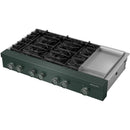  KitchenAid 48-inch Gas Rangetop with Electric Griddle KCGK948TJP IMAGE 7