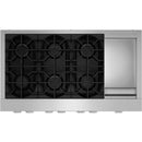  KitchenAid 48-inch Gas Rangetop with Electric Griddle KCGK948TSS IMAGE 4
