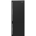  Smeg 28-inch, 16.3 cu. ft. Freestanding Bottom Freezer Refrigerator with Inverter Compressor BM27URMB IMAGE 1