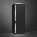  Smeg 28-inch, 16.3 cu. ft. Freestanding Bottom Freezer Refrigerator with Inverter Compressor BM27URMB IMAGE 5