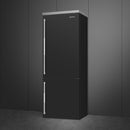  Smeg 28-inch, 16.3 cu. ft. Freestanding Bottom Freezer Refrigerator with Inverter Compressor BM27URMB IMAGE 6