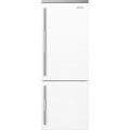  Smeg 28-inch, 16.3 cu. ft. Freestanding Bottom Freezer Refrigerator with Inverter Compressor BM27URMW IMAGE 1