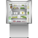  Fisher & Paykel 36-inch, 21.6 cu. ft. Freestanding French 3-Door Refrigerator with Ice Maker RF210ADJX1 IMAGE 2