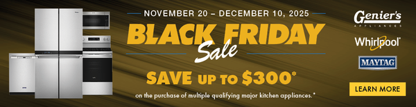 WHIRLPOOL/MAYTAG "BLACK FRIDAY SALE - APPLIANCES"