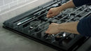 KitchenAid 30-inch Built-in Electric Cooktop with 5 Elements KCES550HSS EXTERNAL_VIDEO 2