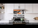  Broan 42-inch Glacier GLA1 Series Under-Cabinet Range Hood GLA1423WW EXTERNAL_VIDEO 1