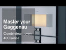Gaggenau 24-inch, 2.1 cu.ft. Built-in Single Wall Oven with Steam Cooking BS 470 612 EXTERNAL_VIDEO 1